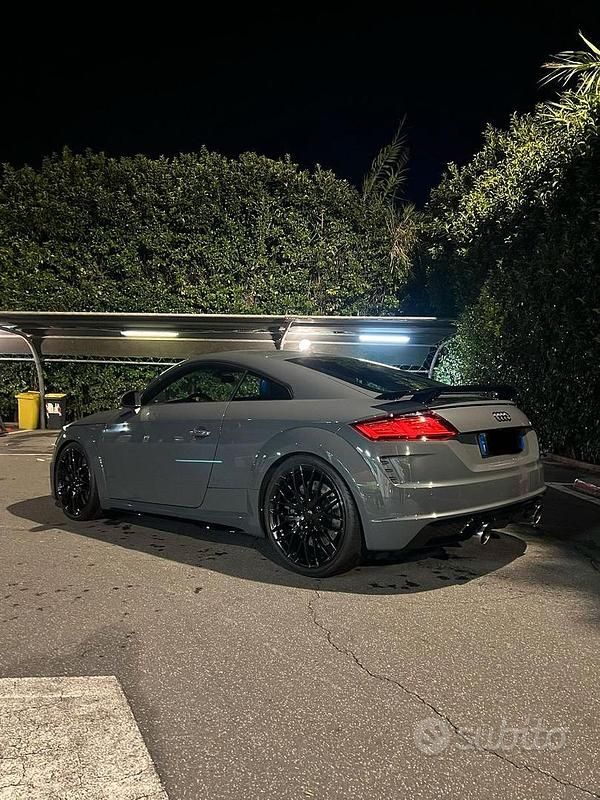 Grigio Usata 2019 Audi TT S-Line Coupé | 43.500 € (Molto cara) - Immagine 1/4