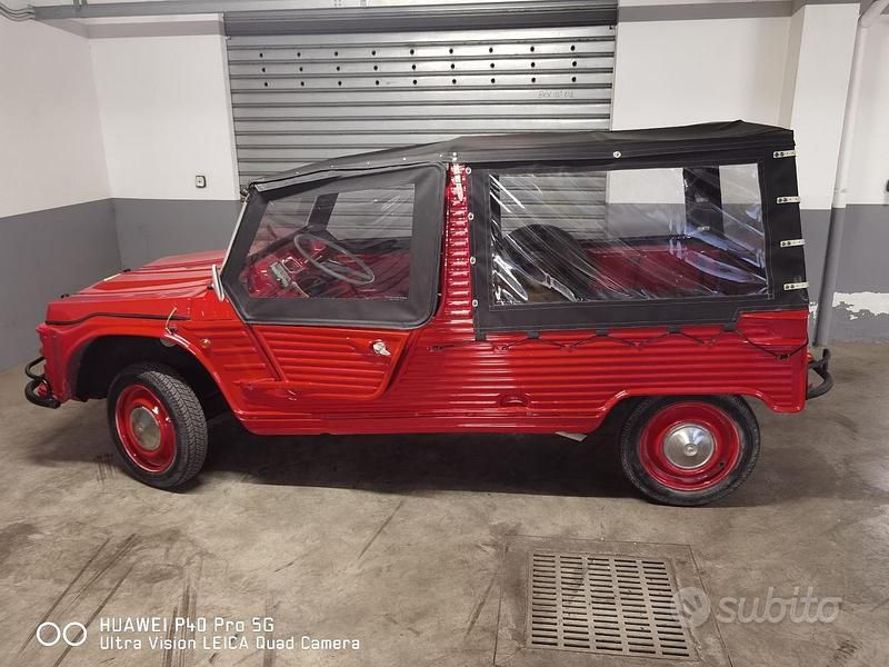 Usata Citroën Méhari 1970 Rosso Cabrio