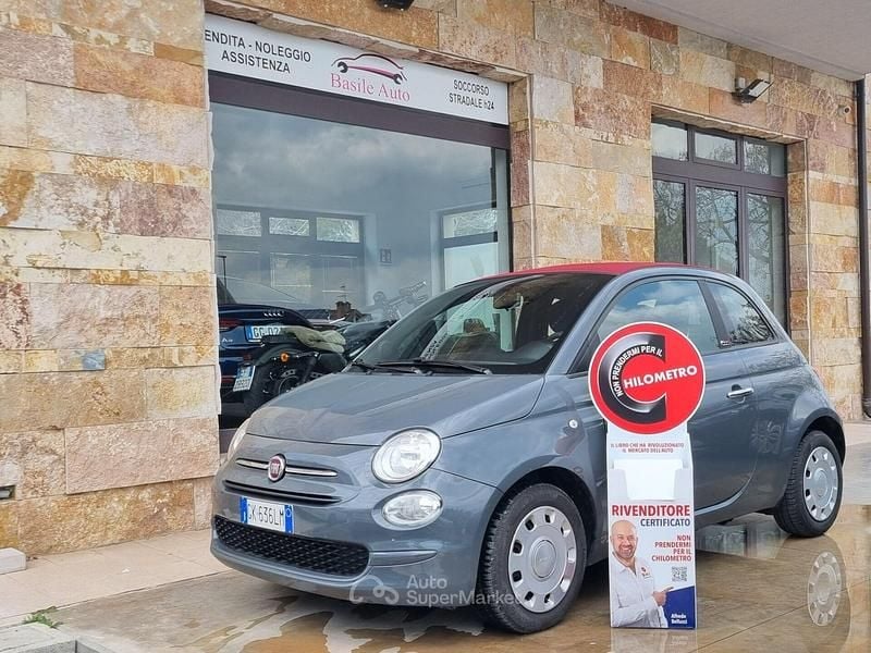 Usata Fiat 500 Connect 69 CV (50 kW) 2022 Gray Cabrio