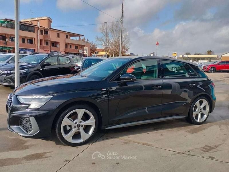 Usata Audi A3 S-Line 150 CV (110 kW) 2024 Nero Berlina