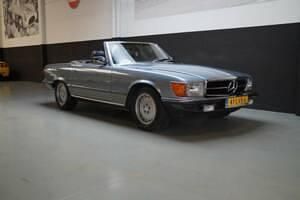 Usata Mercedes SL500 245 CV (180 kW) 1986 Blu Cabrio