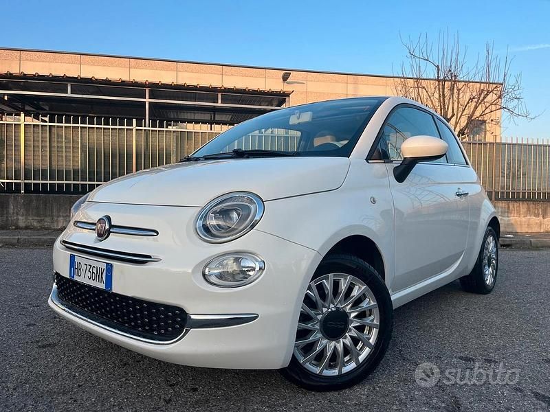 Bianco Usata 2019 Fiat 500 Lounge Berlina | 10.900 € (Buon prezzo) - Immagine 1/4