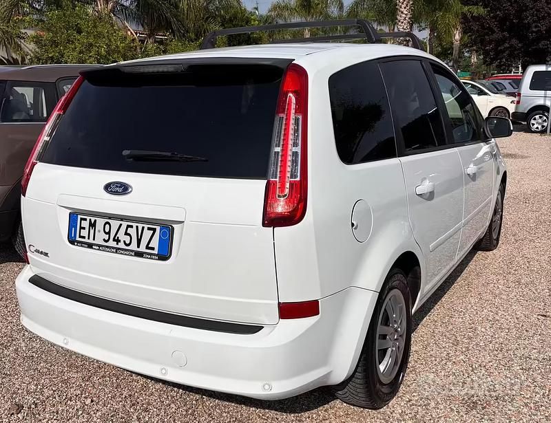 Usata Ford C-MAX Titanium 100 CV (73 kW) 2013 Bianco Monovolume