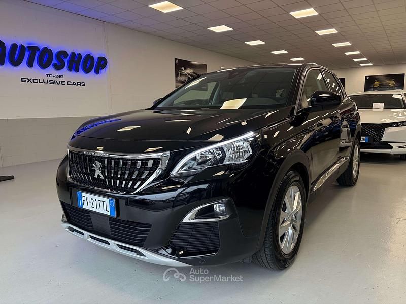 Usata Peugeot 3008 Business-Line 131 CV (96 kW) 2019 Nero SUV