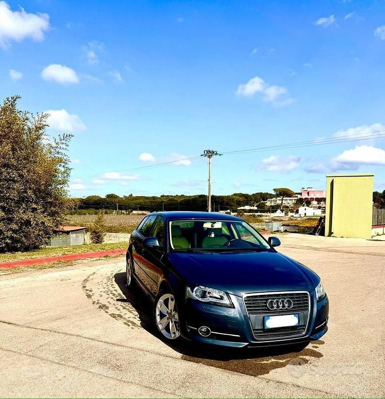 Grigio Usata 2008 Audi A3 Tre volumi | 7800 € (Molto cara) - Immagine 1/4
