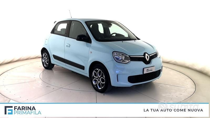 Usata Renault Twingo Equilibre 60 kW (82 CV) 2022 Azzurro Utilitaria