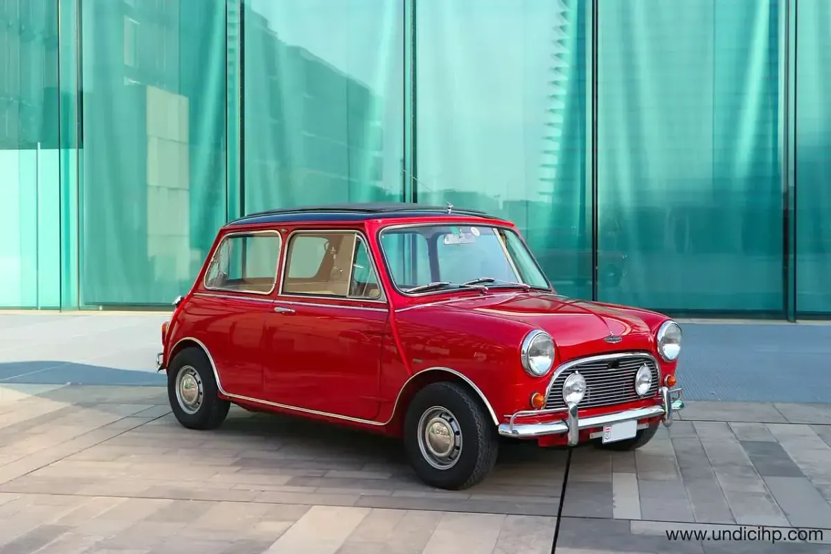 Usata Austin Mini 75 CV (55 kW) 1966 Rosso Berlina