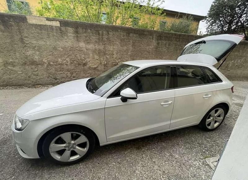 Brugt Audi A3 Sport 110 HK (80 kW) 2016 Hvid Sedan