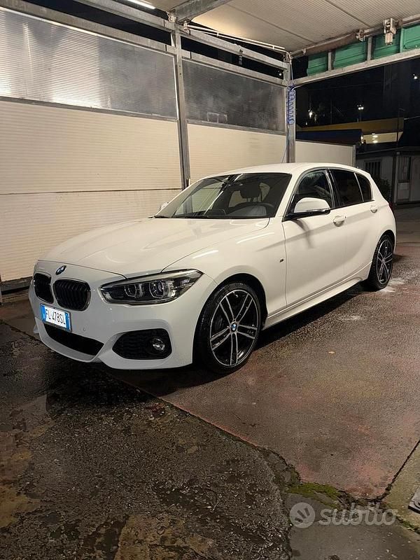 Usata BMW 116 M Sport 116 CV (85 kW) 2017 Bianco Utilitaria