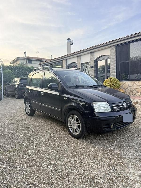 Usata Fiat Panda 2010 Nero Utilitaria