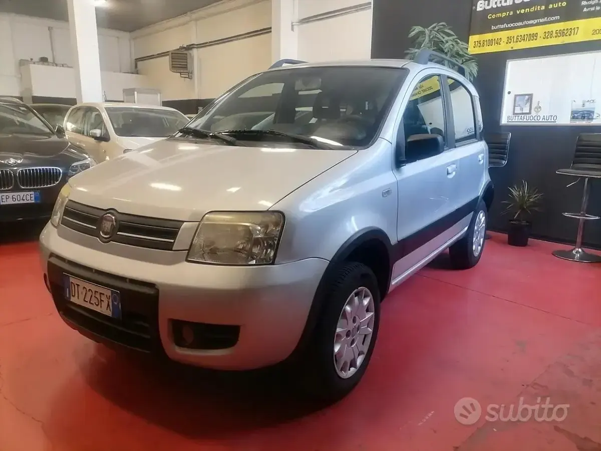Usata Fiat Panda 4x4 60 CV (44 kW) 2008 Grigio Utilitaria