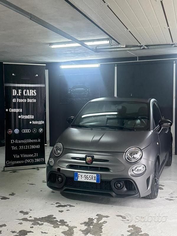 Usata Abarth 595 Pista 165 CV (121 kW) 2019 Grigio Utilitaria