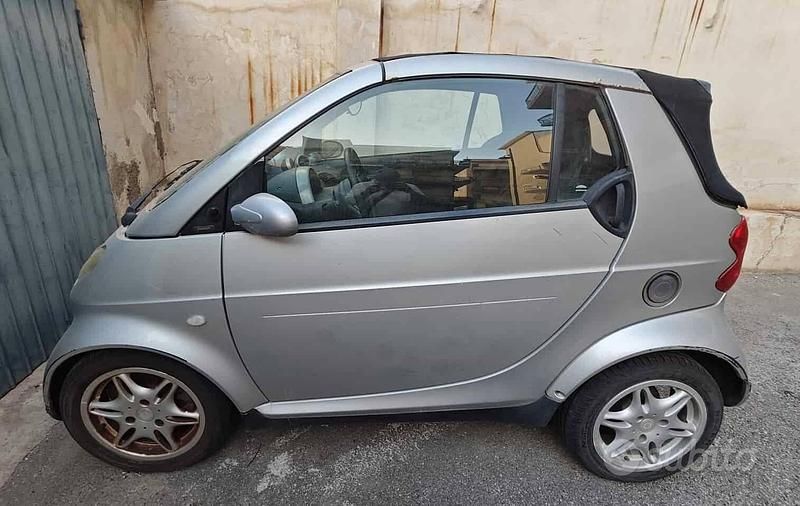 Grigio Usata 2004 Smart ForTwo Cabrio Passion Cabrio | 3990 € (Buon prezzo) - Immagine 1/4