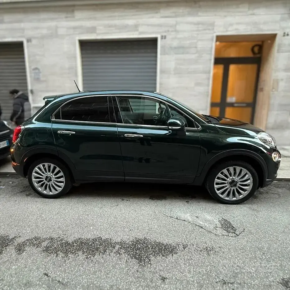 Usata Fiat 500X Lounge 120 CV (88 kW) 2016 Verde SUV