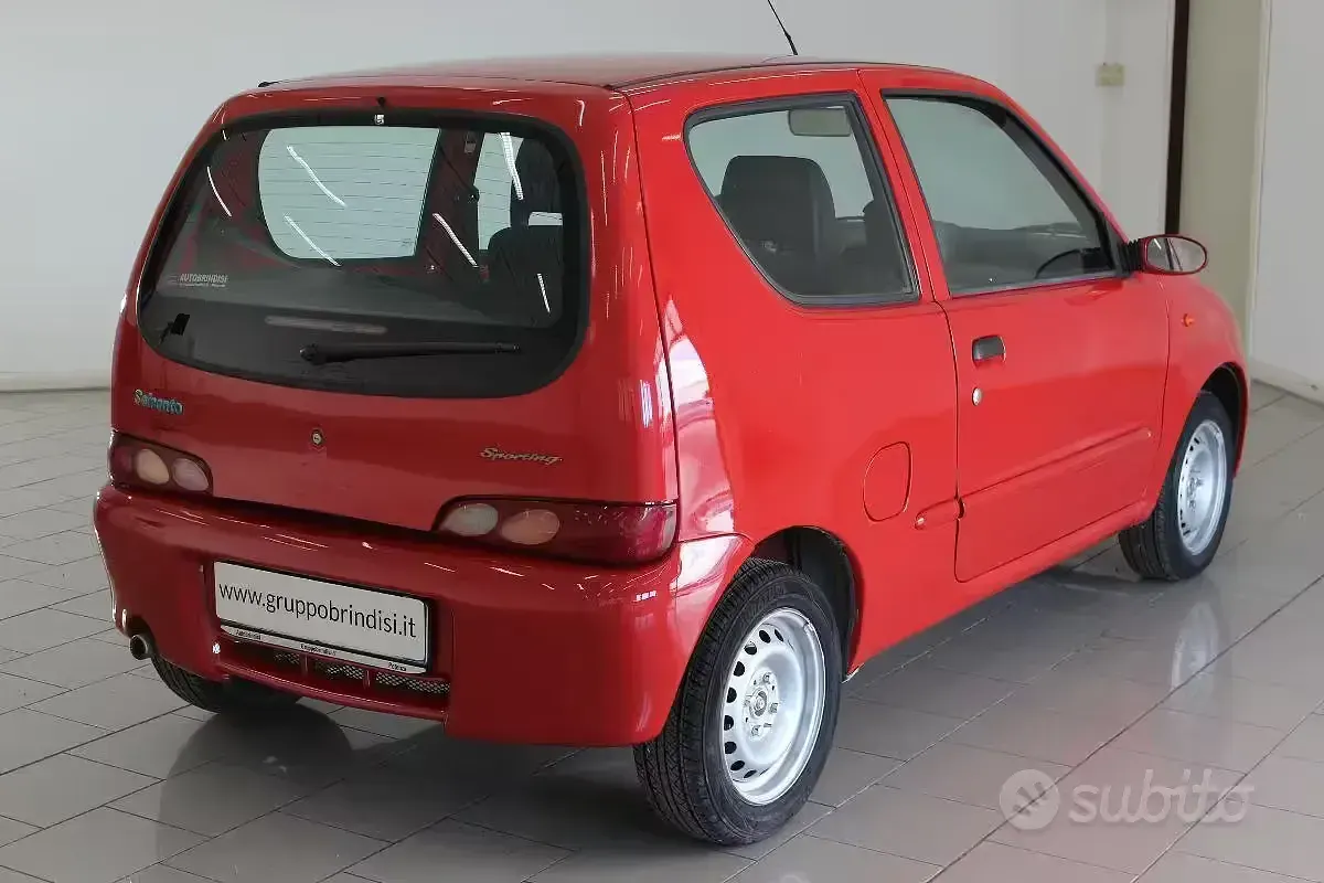 Käytetty Fiat Seicento 54 HP (39 kW) 2000 Punainen Viistoperä