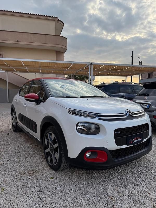 Usata Citroën C3 Shine 82 CV (60 kW) 2017 Bianco Berlina