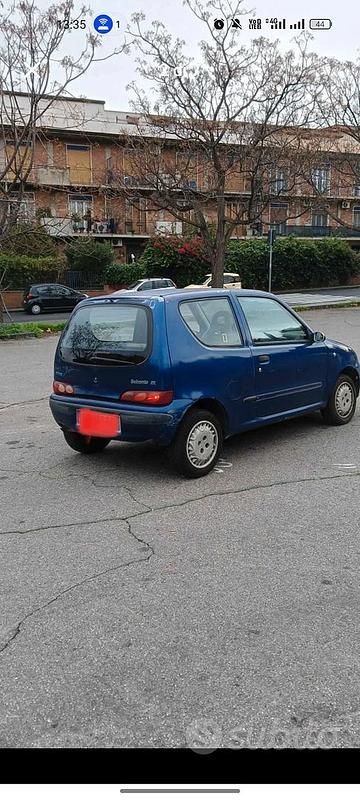 Usata Fiat 600 54 CV (39 kW) 2002 Blu Coupé