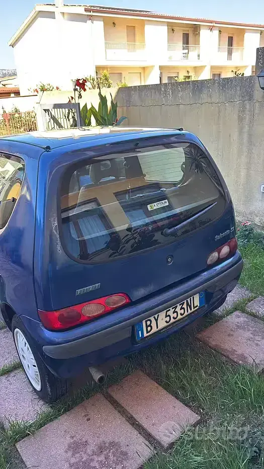 Usata Fiat 600 54 CV (39 kW) 2001 Bluazzurro Berlina