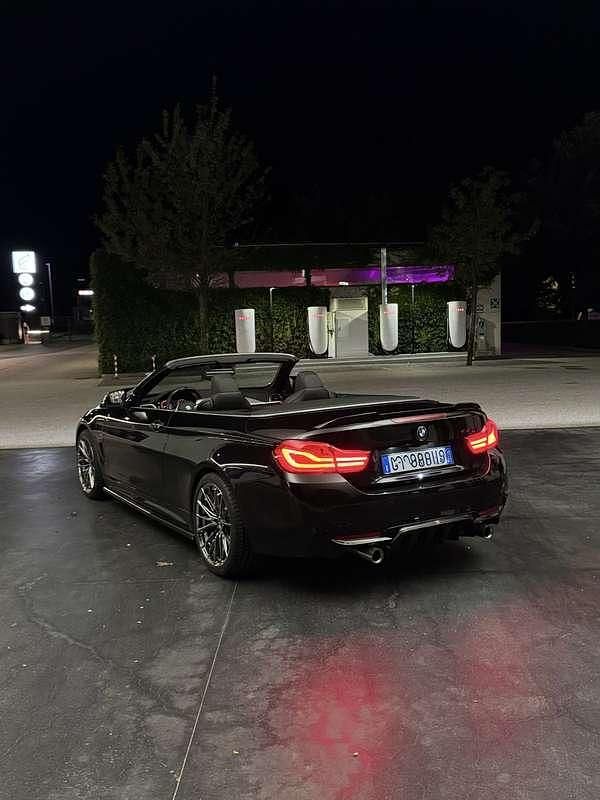 Usata BMW 440 Cabriolet M Sport 326 CV (239 kW) 2018 Nero Cabrio