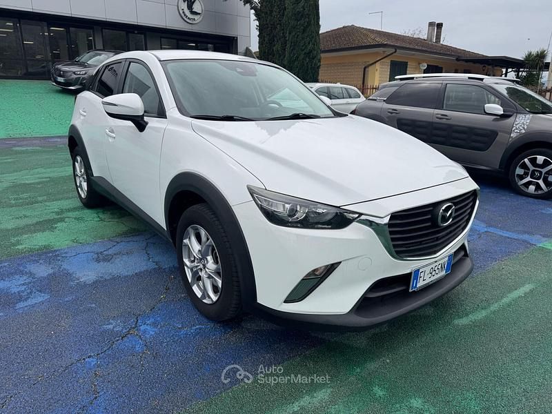 Usata Mazda CX-3 Luxury 105 CV (77 kW) 2018 Bianco SUV