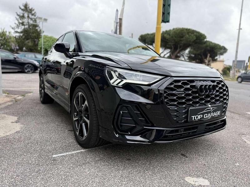 Usata Audi Q3 Sportback S-Line 190 CV (139 kW) 2020 Nero SUV