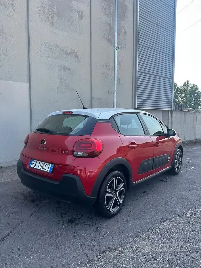 Usata Citroën C3 PureTech 82 CV (60 kW) 2018 Rosso Utilitaria