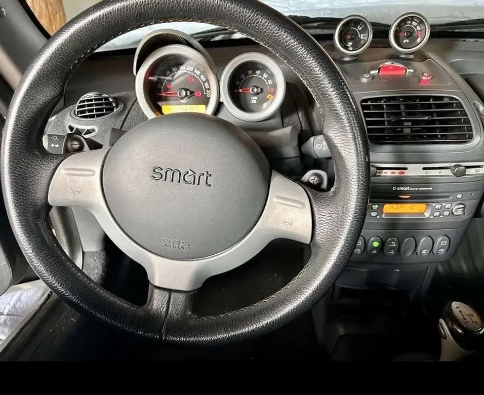 Usata Smart Roadster Passion 82 CV (60 kW) 2007 Grigio Cabrio