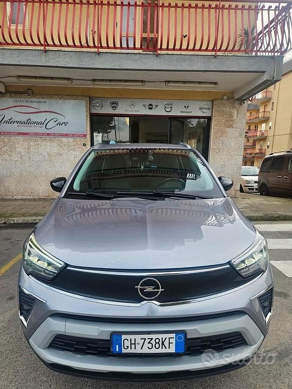 Usata Opel Crossland X Elegance 110 CV (80 kW) 2022 Grigio SUV
