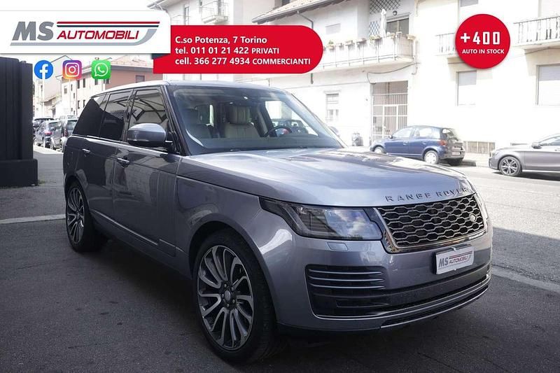 Grigio Usata 2018 Land Rover Range Rover Autobiography SUV | 42.900 € (Molto cara) - Immagine 1/4