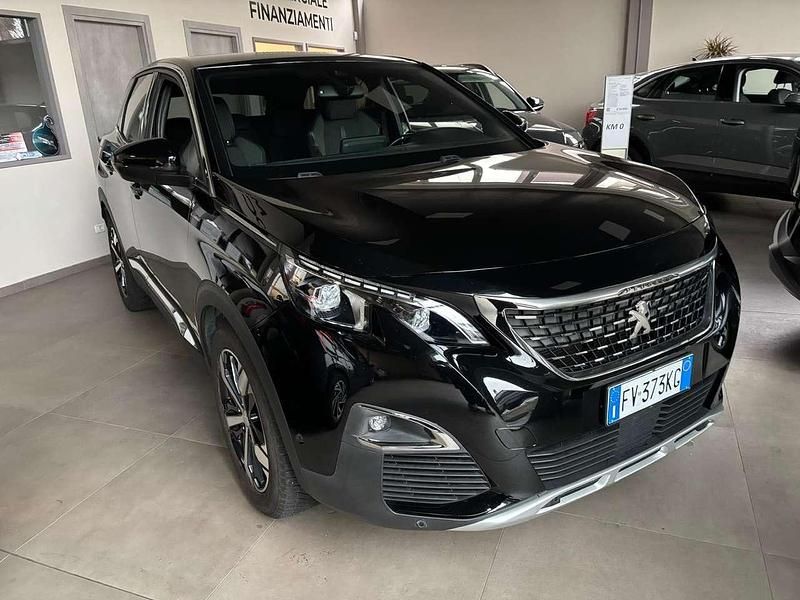 Usata Peugeot 3008 GT-line 131 CV (96 kW) 2019 Nero SUV