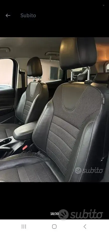 Usata Ford Kuga 150 CV (110 kW) 2016 Bianco SUV