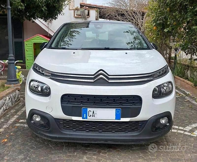 Usata Citroën C3 82 CV (60 kW) 2020 Bianco Utilitaria