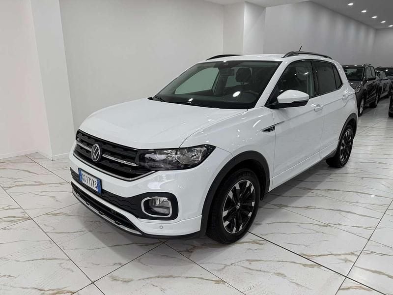 Bianco Usata 2021 VW T-Cross Sportline SUV | 15.690 € (Ottimo prezzo) - Immagine 1/4