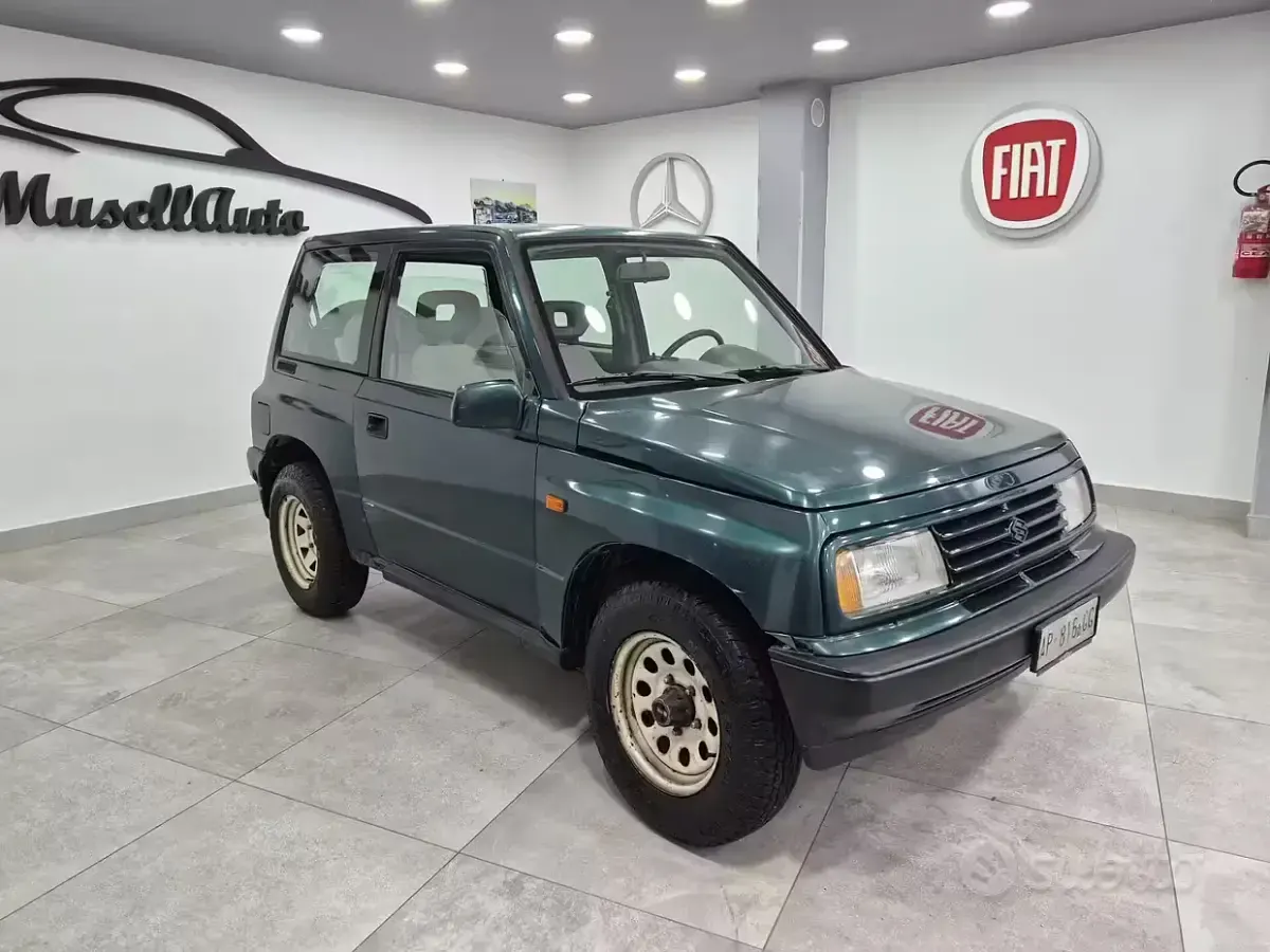 Usata Suzuki Vitara 96 CV (70 kW) 1997 Verde Station wagon