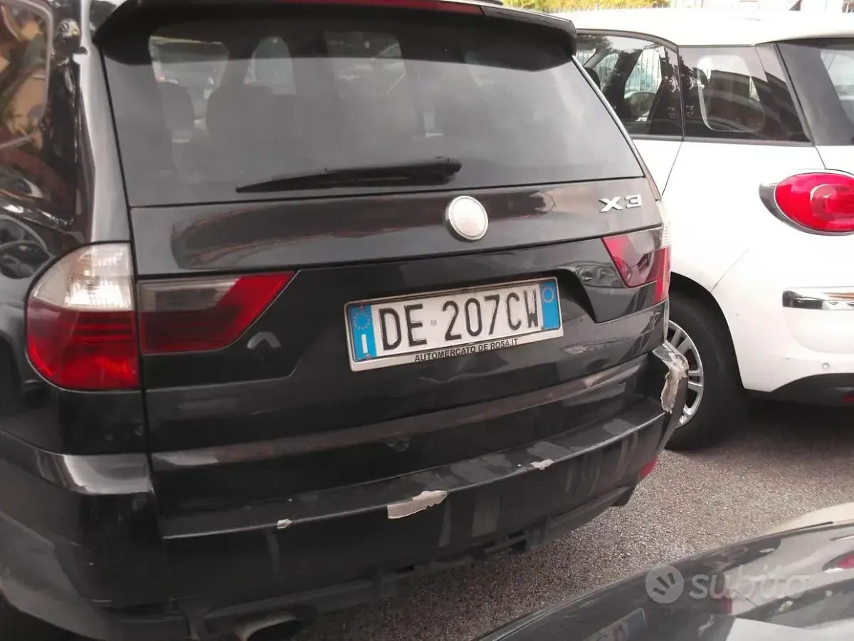 Usata BMW X3 150 CV (110 kW) 2006 Nero SUV