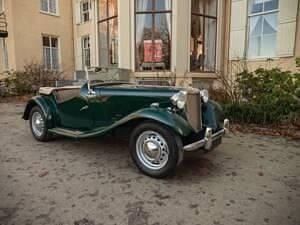 Usata MG TD 54 CV (39 kW) 1950 Verde Cabrio