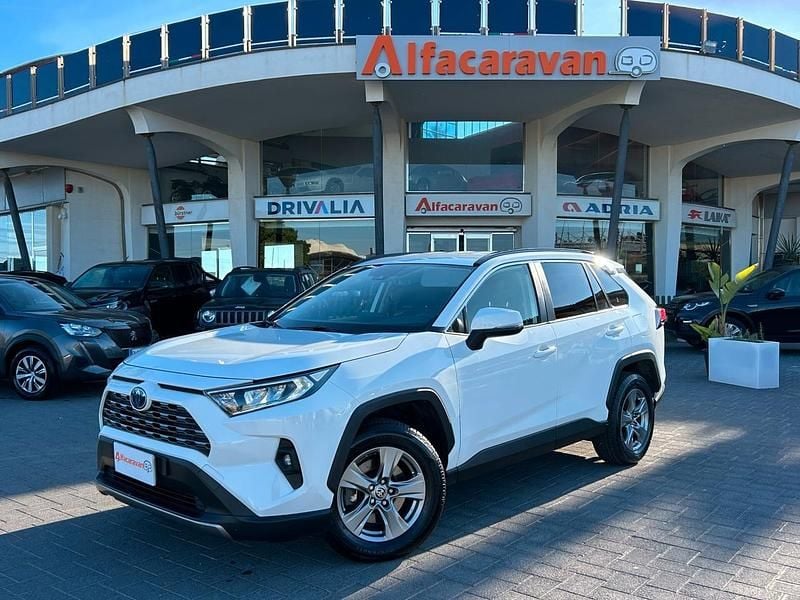Bianco Usata 2022 Toyota RAV4 Hybrid Active SUV | 26.500 € (Super prezzo) - Immagine 1/4