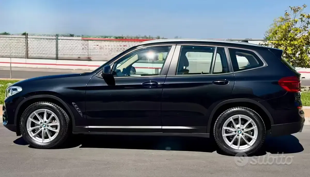 Usata BMW X3 Advantage 249 CV (183 kW) 2019 Nero SUV