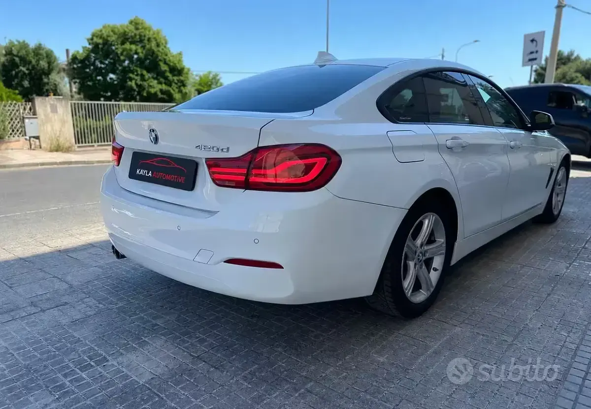 Usata BMW 420 Gran Coupé Advantage 190 CV (139 kW) 2017 Bianco Coupé