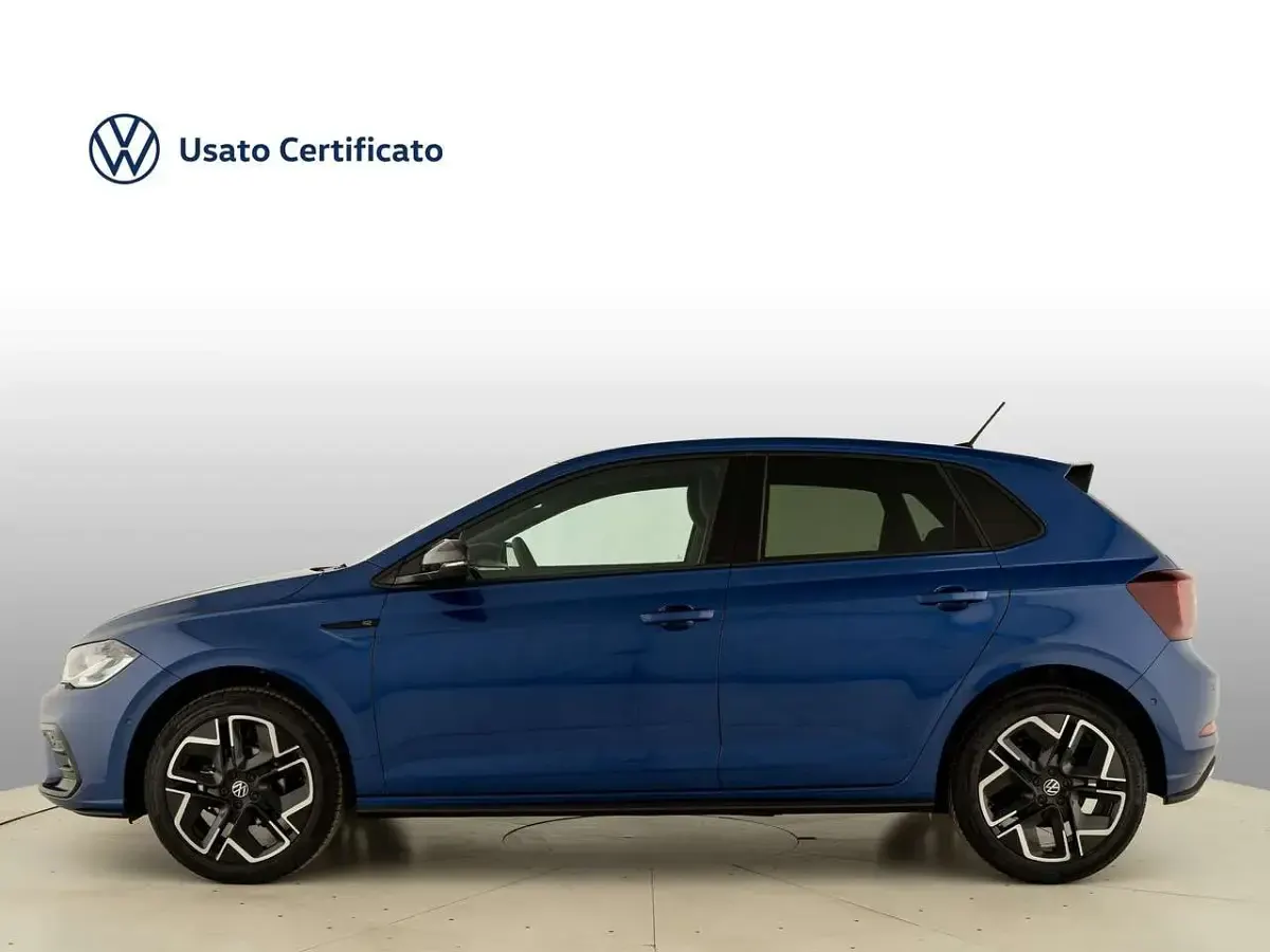 Nuova VW Polo R-line Plus 95 CV (69 kW) 2025 Blu Berlina