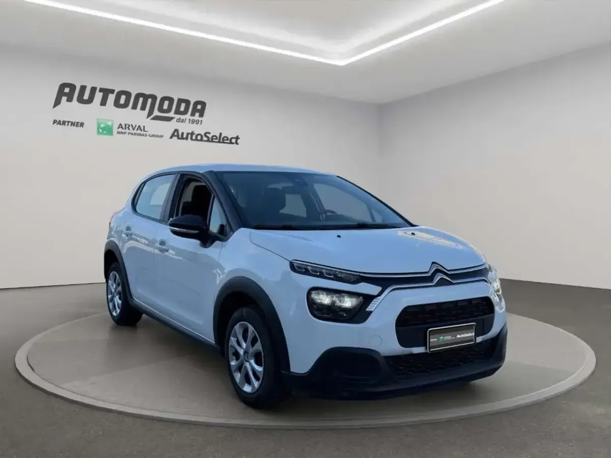Usata Citroën C3 102 CV (75 kW) 2020 Bianco Utilitaria