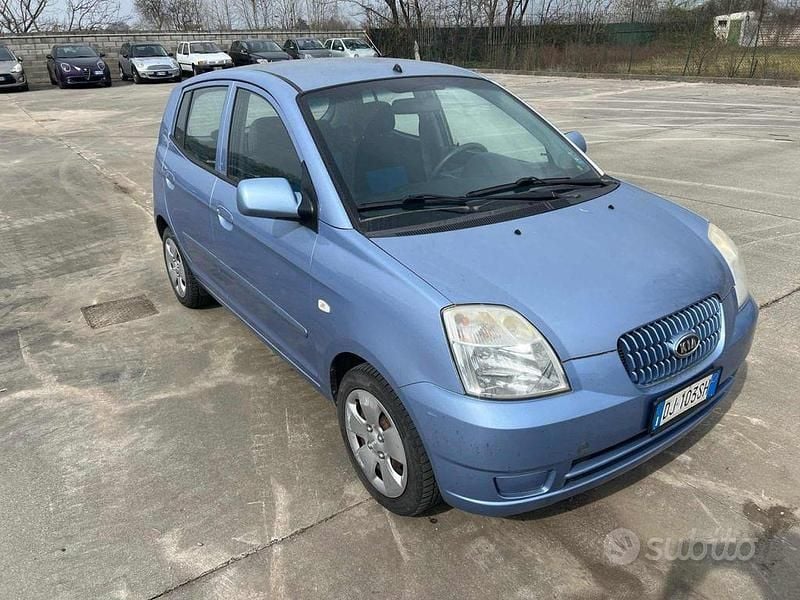 Usata Kia Picanto 65 CV (47 kW) 2007 Azzurro Utilitaria