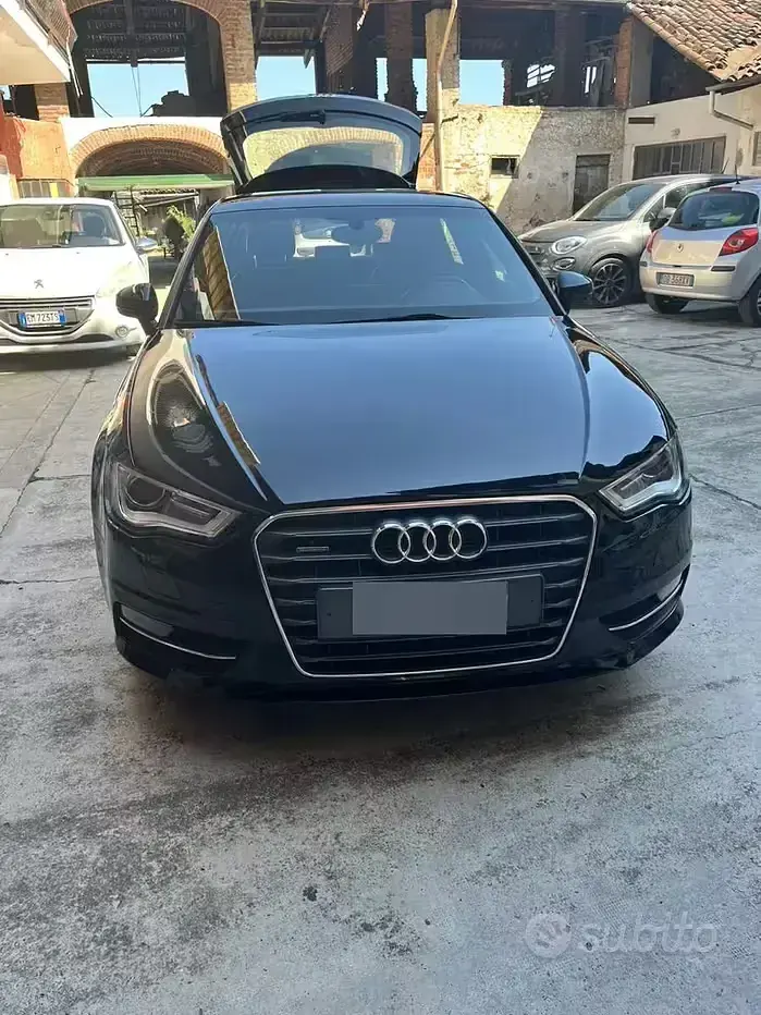 Usata Audi A3 150 CV (110 kW) 2016 Nero Berlina