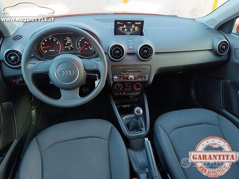 Usata Audi A1 Sportback 82 CV (60 kW) 2017 Rosso Utilitaria