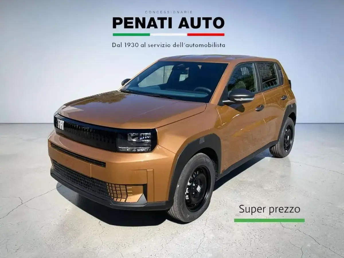 Ny Fiat Grande Panda Pop 101 HK (74 kW) 2026 Brun Halvkombi
