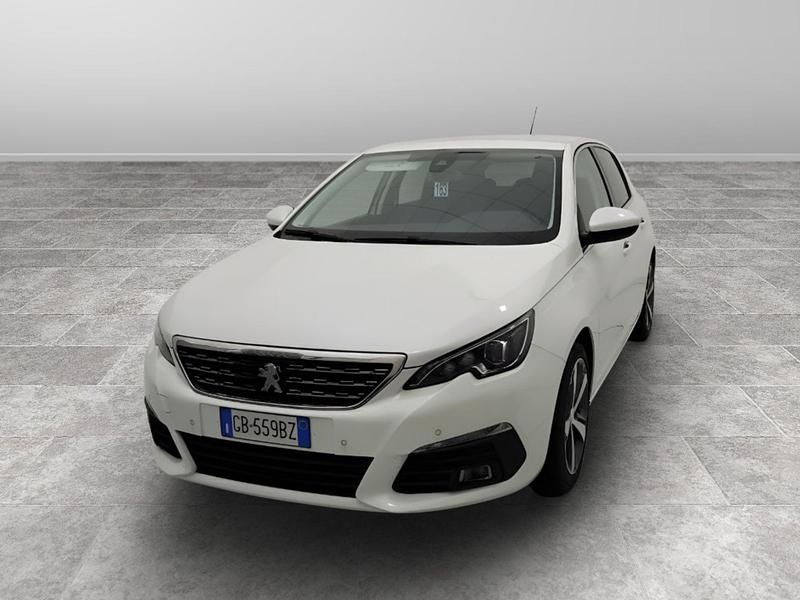 Usata Peugeot 308 Allure 131 CV (96 kW) 2020 Bianco Utilitaria