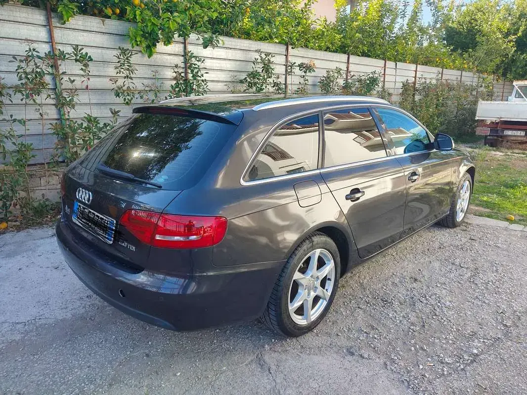 Occasion Audi A4 Ambiente 143 PK (105 kW) 2008 Zwart Stationwagen