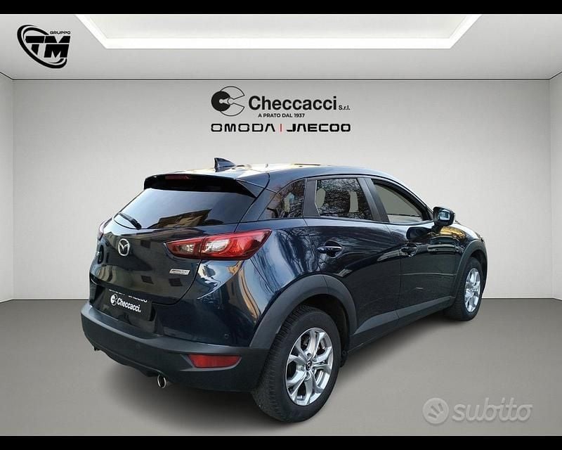 Usata Mazda CX-3 Exceed 105 CV (77 kW) 2017 Blu SUV