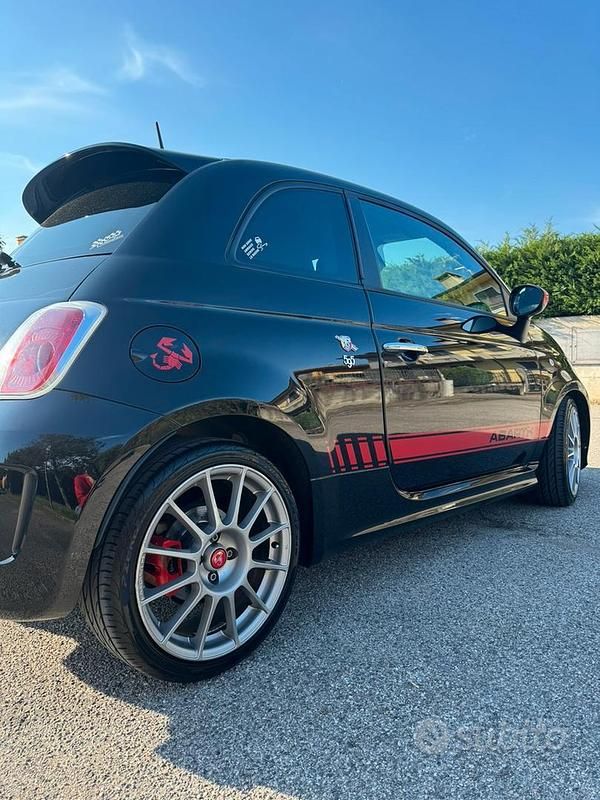 Usata Abarth 595 Turismo 160 CV (117 kW) 2014 Nero Berlina