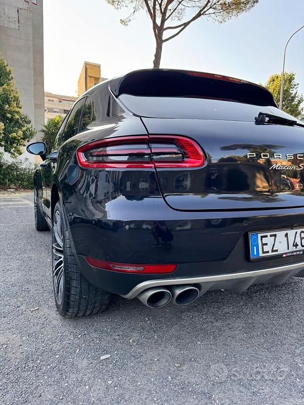 Usata Porsche Macan 250 CV (183 kW) 2015 Nero SUV